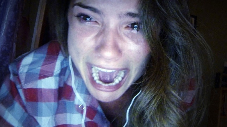 Shelley Hennig screaming