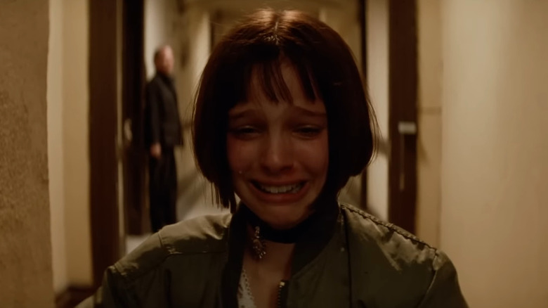 Mathilda stricken in "Leon: The Professional" (1994)