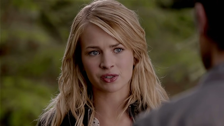 Cassie looking concerned