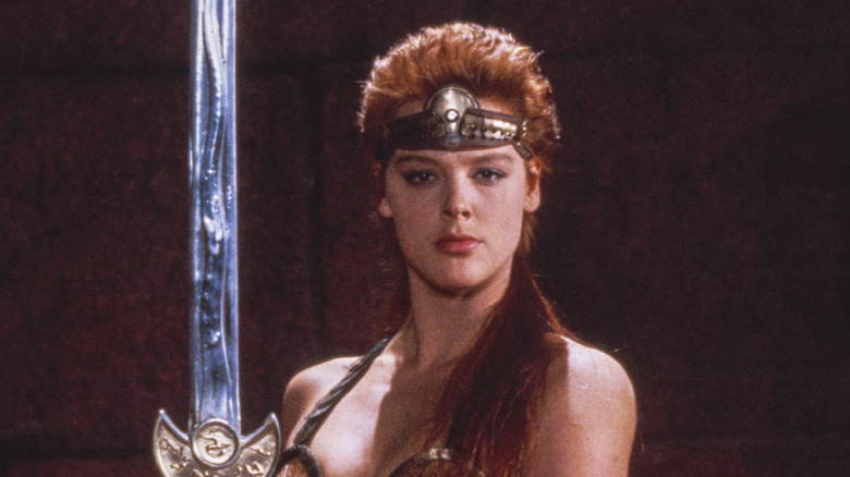 Red Sonja in combat