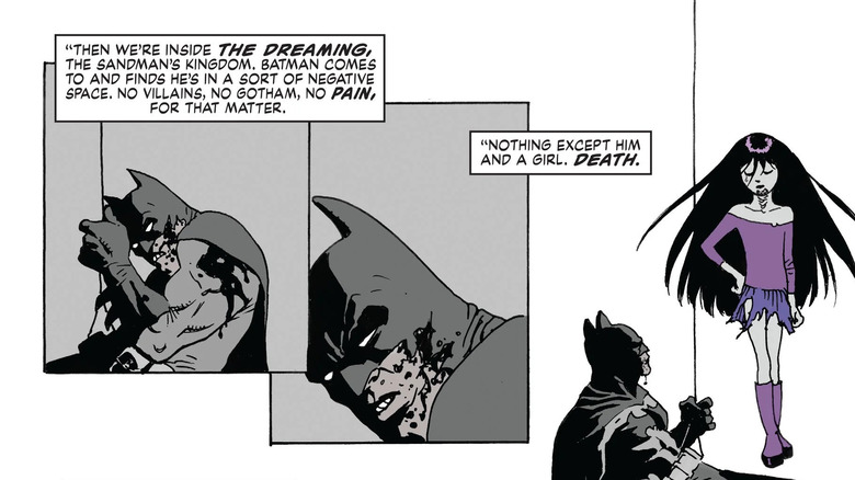 Batman meeting Death