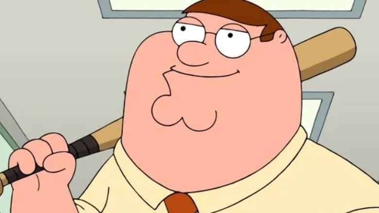 Peter Griffin smiling