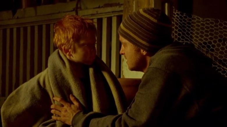 Jesse with a child