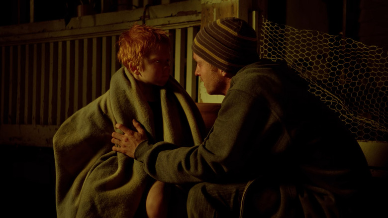 Jesse with a child