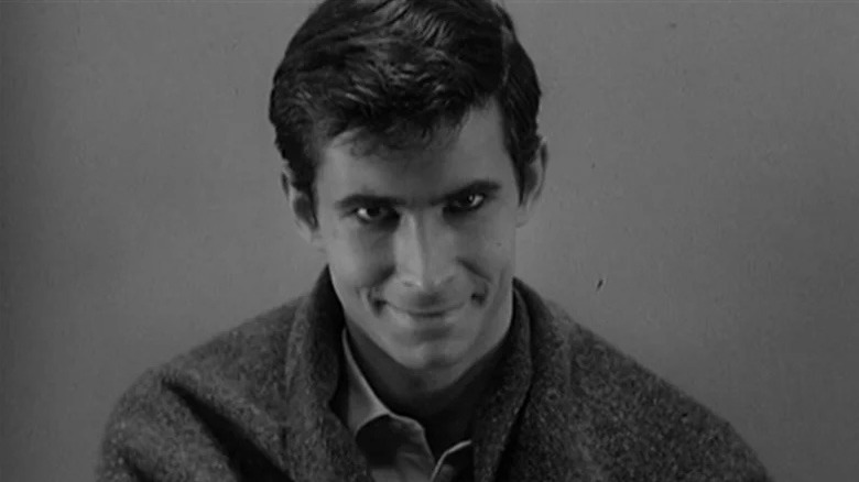 Norman Bates at the end of 'Psycho'