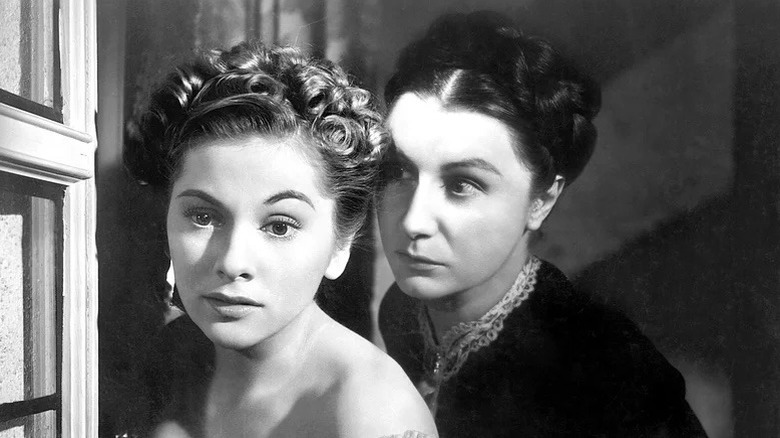 The second Mrs. de Winter being menaced by Mrs. Danvers
