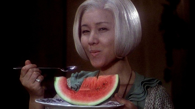A delicious watermelon snack from a surreal House sequence