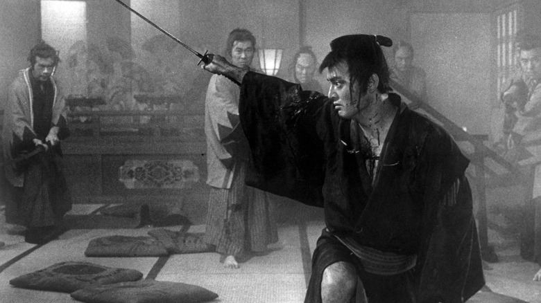 A swordfight from The Sword of Doom
