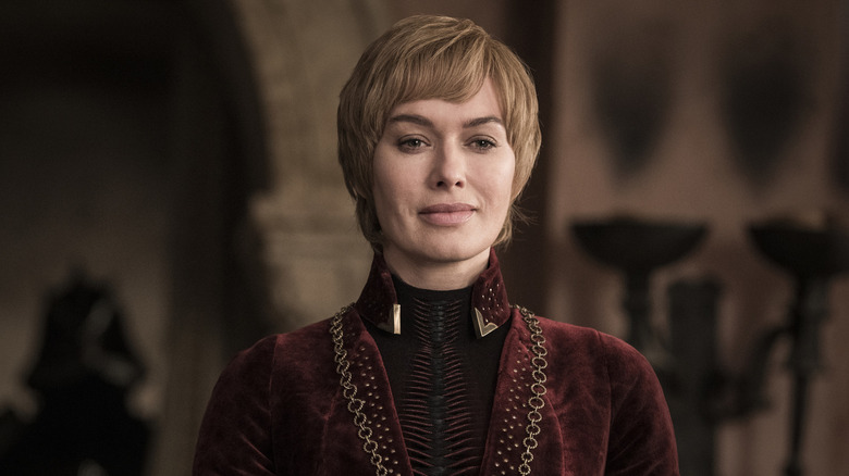 Cersei smirks