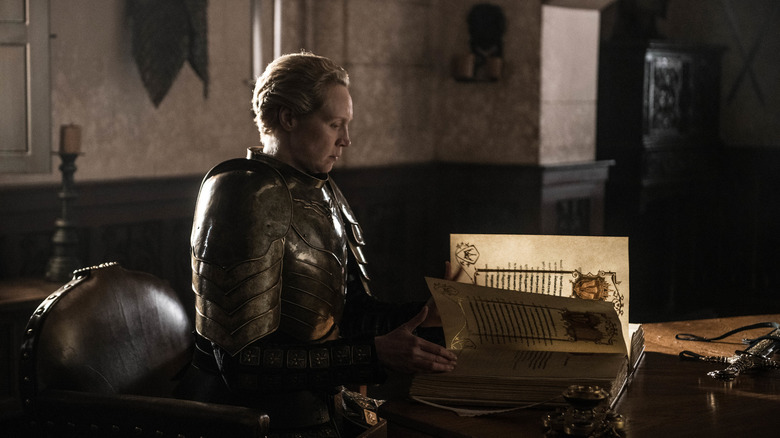Brienne reads