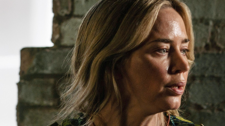 Emily Blunt scared