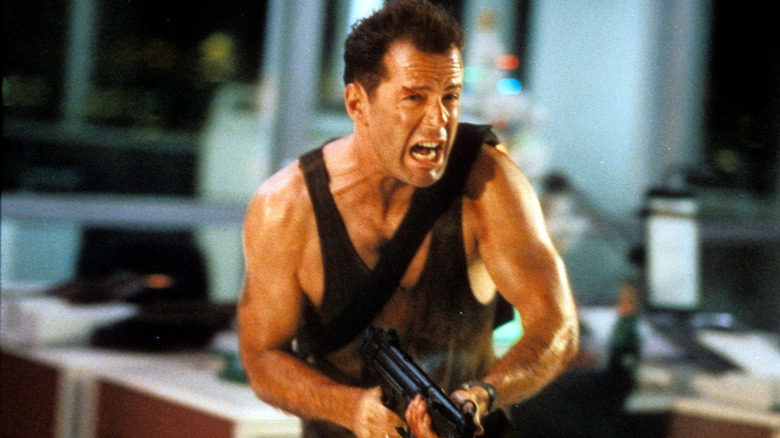 Bruce Willis in "Die Hard"