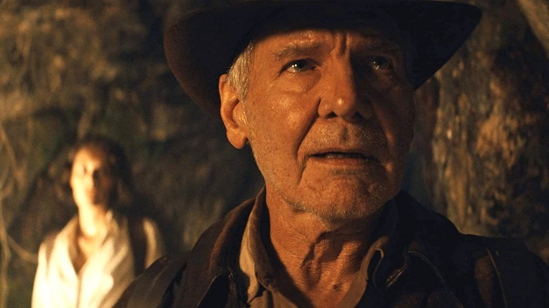 Harrison Ford, Phoebe Waller-Bridge in "Indiana Jones and the Dial of Destiny"