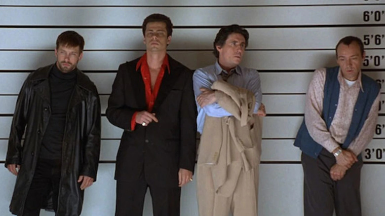 The suspects in The Usual Suspects line up