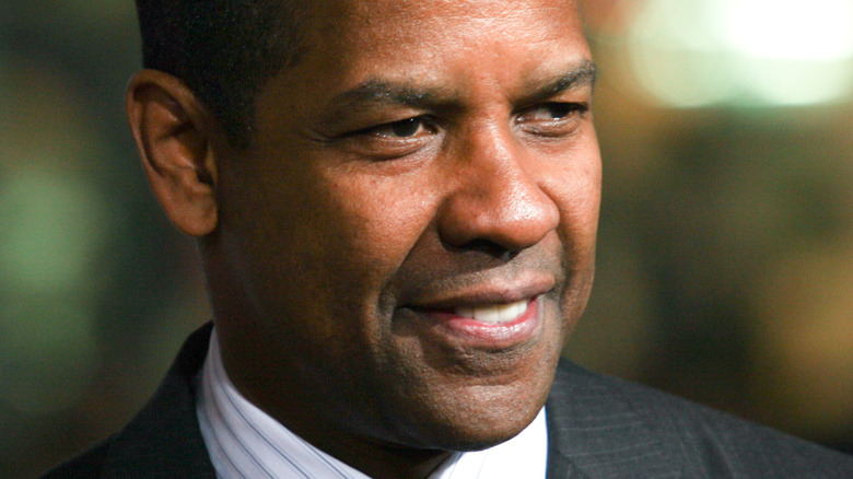 Denzel Washington smiling