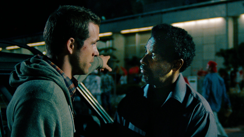 Denzel Washington and Ryan Reynolds in Safe House 
