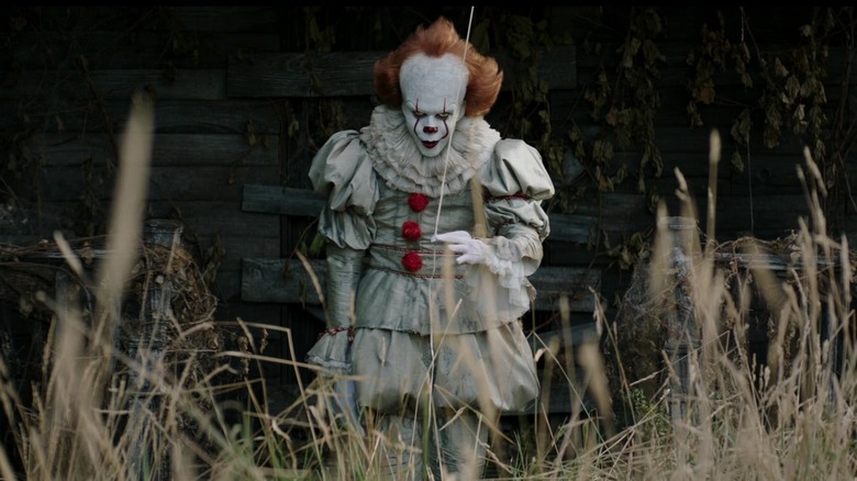 It's Bill Skarsgård smiling creepily