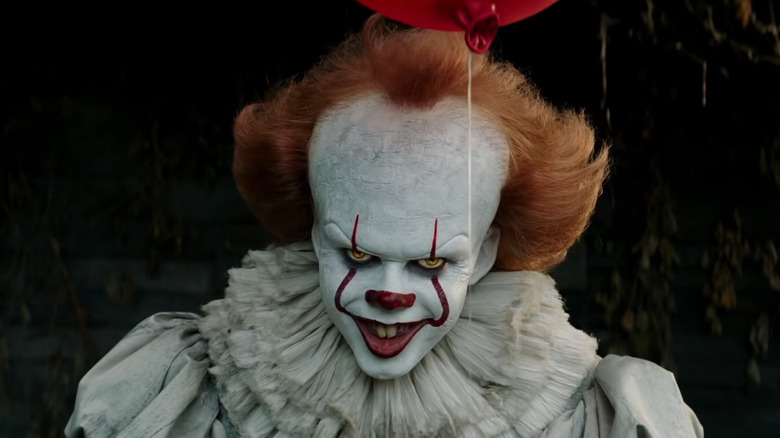 It's Bill Skarsgård smiling creepily