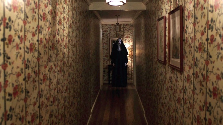 The Nun in hallway