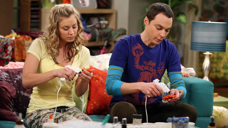 Sheldon and Penny making Penny Blossoms on "The Big Bang Theory" (2007-2019)