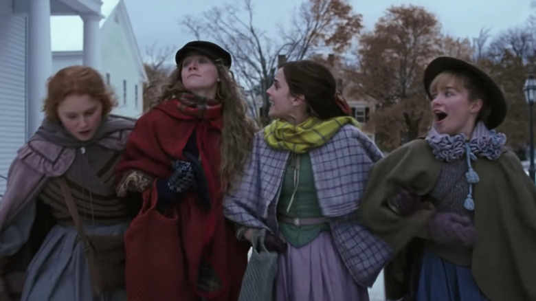 The March sisters on their way