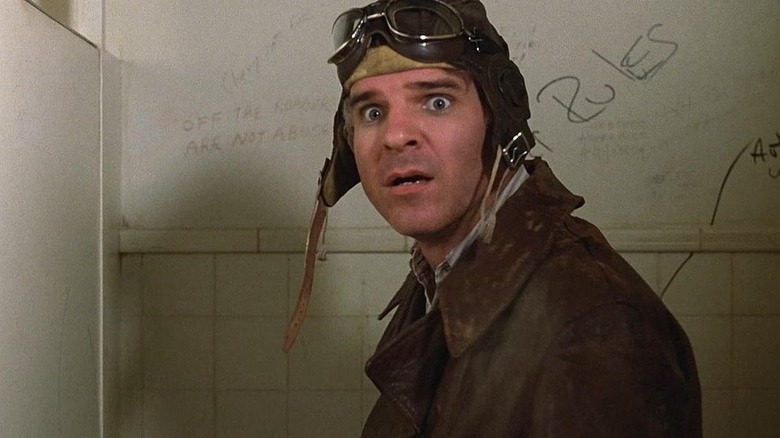Navin R. Johnson looks around in surprise in "The Jerk" (1979)