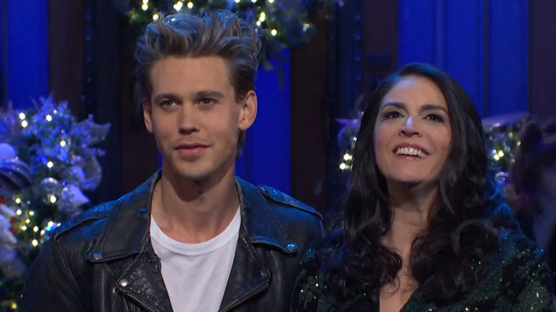 Butler with Strong on SNL