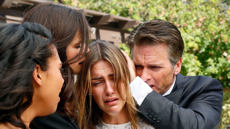 Sophie Green is in trouble in "Stalked by My Doctor" (2015)