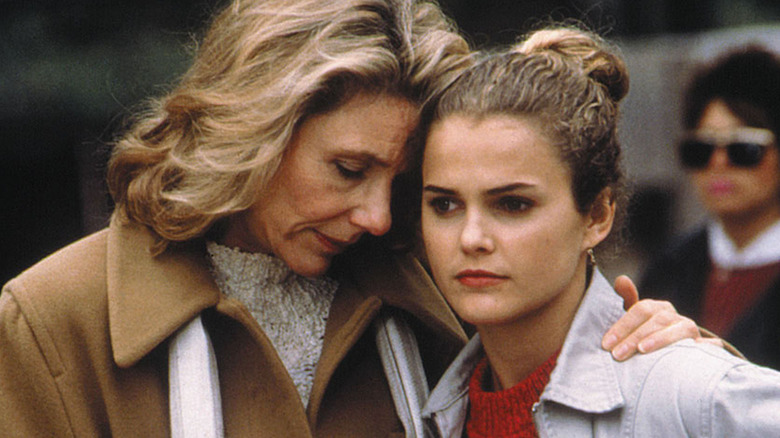 Erica and her mom embrace in "When Innocence is Lost" (1997)