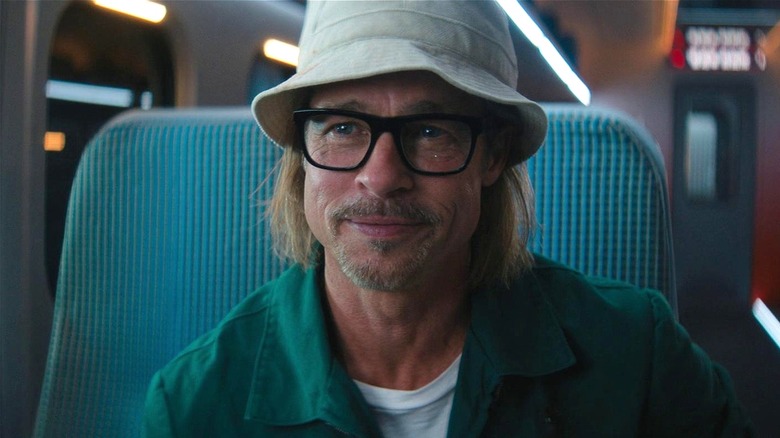 Ladybug on the train in Bullet Train (2022)