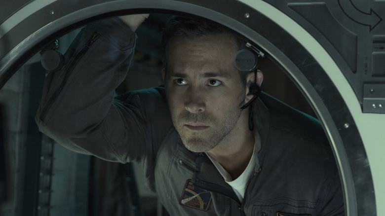 Rory looks out the porthole in Life