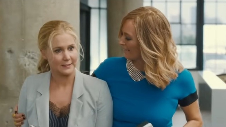 Amy taking Dianna's comments like a champ in Trainwreck