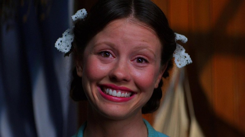 Pearl smiling in Pearl