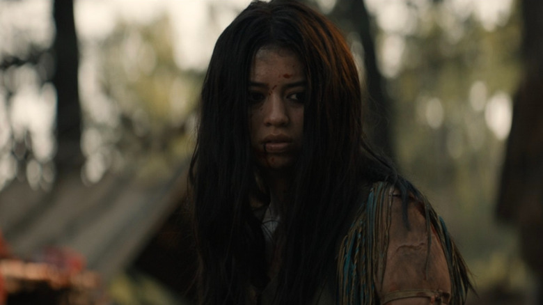 Naru in the woods in Prey