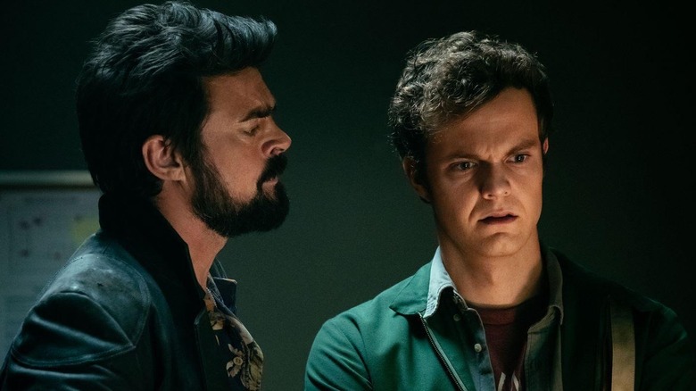Billy sneers at Huey in The Boys.