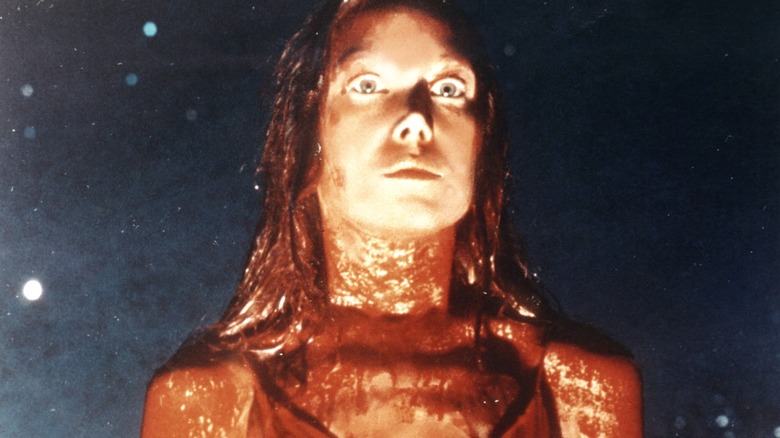 Carrie White drenched in pig's blood in "Carrie" (1976)