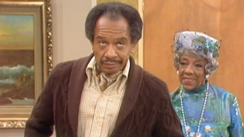 George rolls his eyes in The Jeffersons