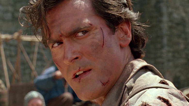 Ash Williams bloody face