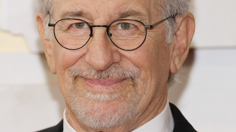 Steven Spielberg in suit and tie