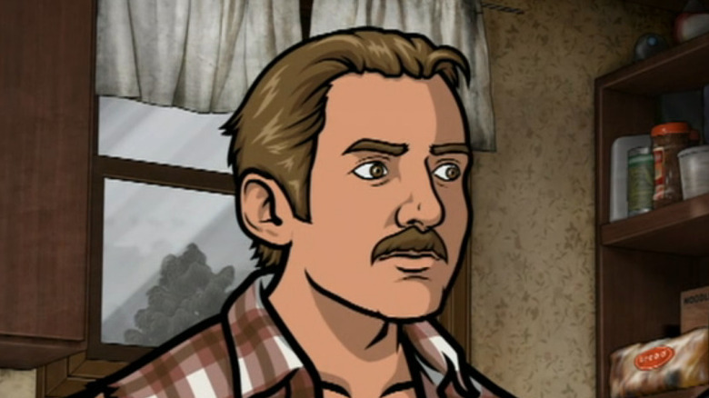 Randy in a house