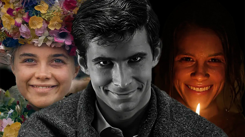 Dani, Norman Bates and Rose all smiling