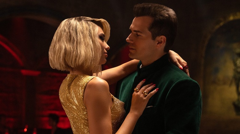 Argylle dancing with Legrange in "Argylle"