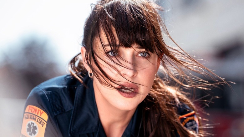 Cassandra Webb looking shocked in "Madame Web"