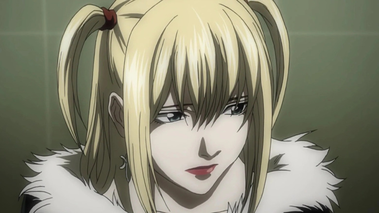 Misa Amane looking sad