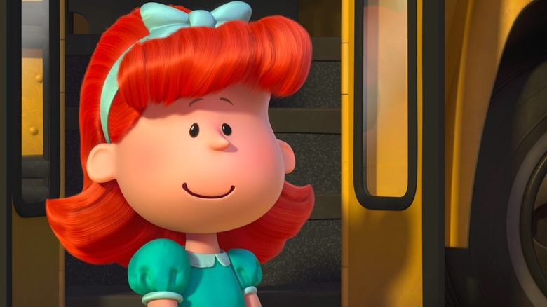 Little Red-Haired Girl smiling