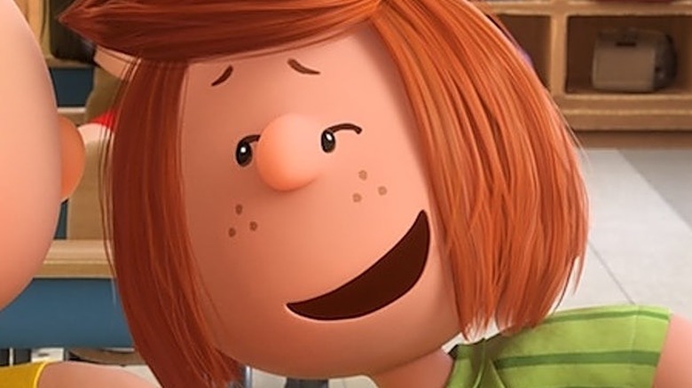 Peppermint Patty flirts with Charlie Brown