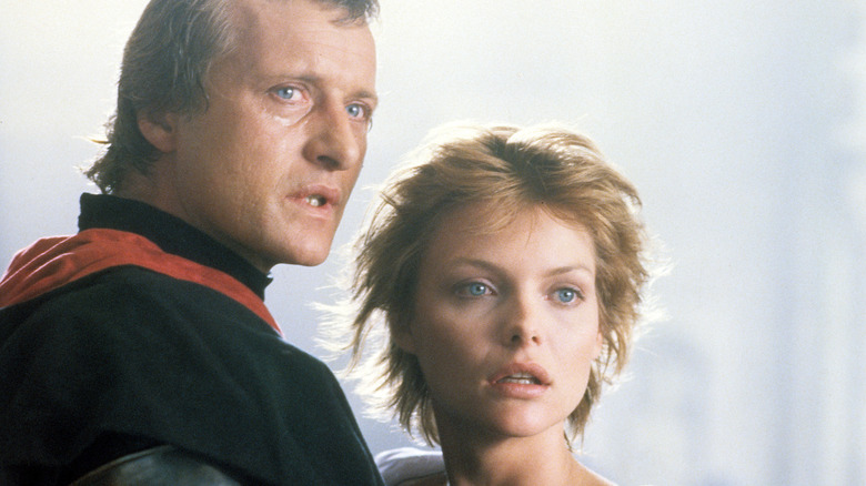 Etienne holds Isabeau in 'Ladyhawke' (1985)
