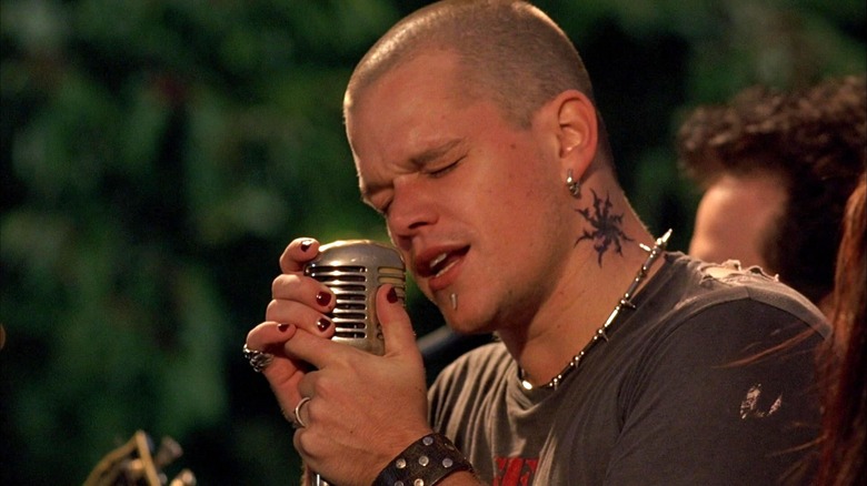 Donny singing in EuroTrip
