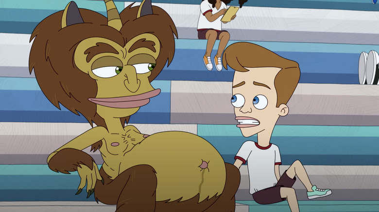 Hormone monster chilling