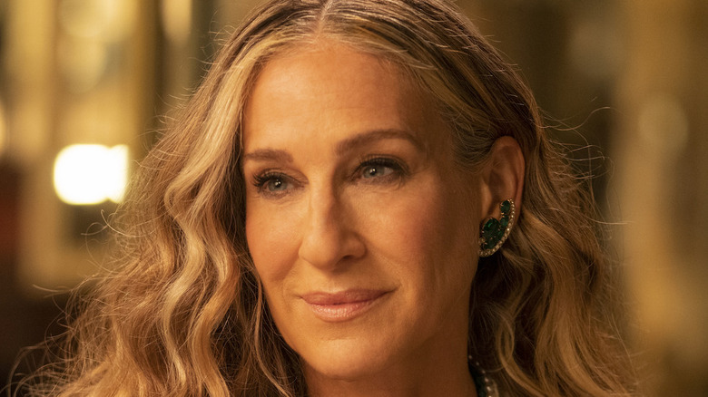 Sarah Jessica Parker smiling